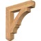 Ekena Millwork Balboa Craftsman Smooth Bracket, Western Red Cedar, 5 1/2"W x 32"D x 32"H BKT06X32X32BOA04SWR - alternate 1